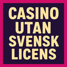 Casino Utan Spelpaus - En Djupdykning i Spelvärlden Casino Utan Spelpaus - En Djupdykning i Spelvärlden